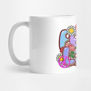 Peace and Love Mug